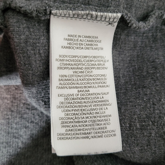 POLO RALPH LAUREN Estate Rib 1/4 Zip Sweater Men's Large Gray Flesh Pony Preppy - Picture 10 of 11